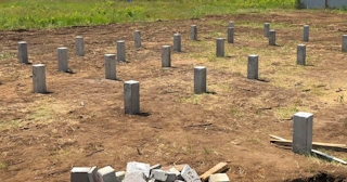 Фундамент на забивных жб сваях под ключ в Краснодаре - фундамент из забивных железобетонных свай цена от 3167 руб/м2